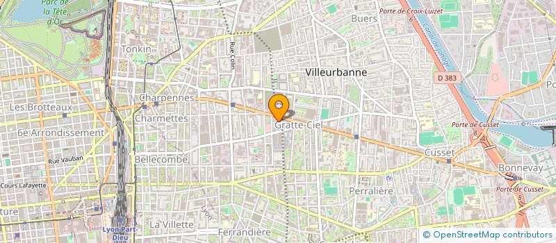 localisation de l'entreprise MONSIEUR FLORIAN DUBOIS à VILLEURBANNE