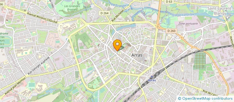localisation de l'entreprise MONSIEUR FLORIAN DUCHATELLE à ARRAS