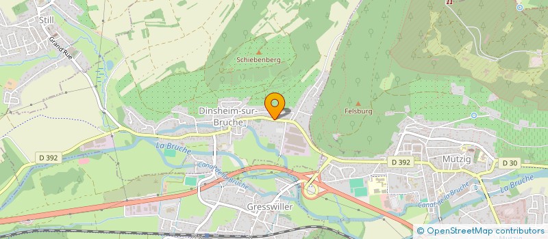 localisation de l'entreprise MONSIEUR FLORIAN DUCHESNE  DINSHEIM-SUR-BRUCHE