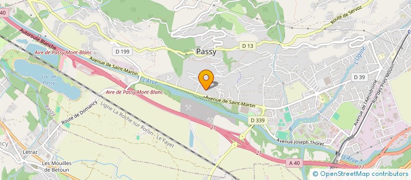 localisation de l'entreprise MONSIEUR FLORIAN DUCHESNE  PASSY