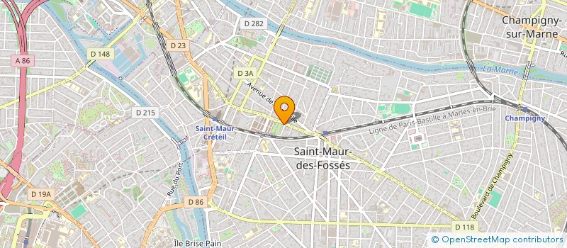 localisation de l'entreprise MONSIEUR FLORIAN DUGAUQUIER à SAINT-MAUR-DES-FOSSES