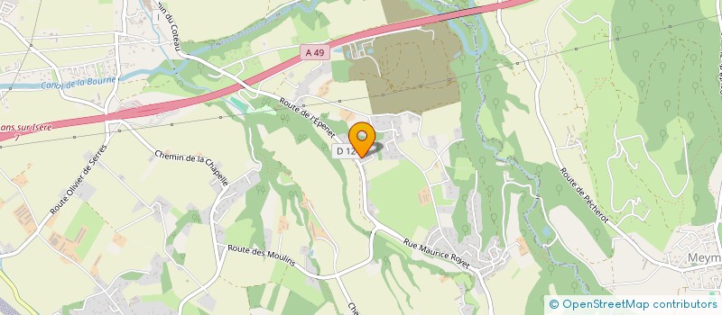 localisation de l'entreprise MONSIEUR FLORIAN DUMOND  GENIS