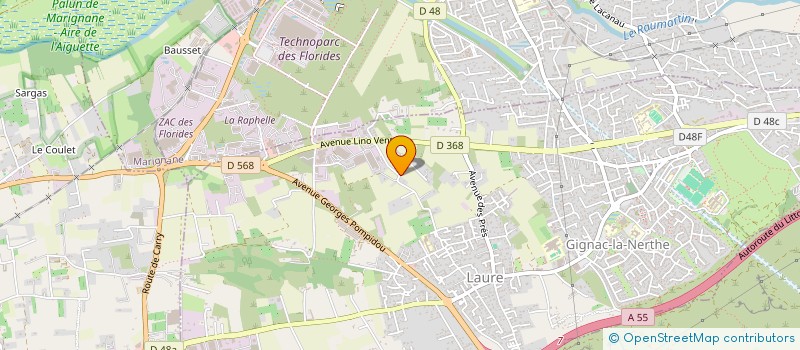 localisation de l'entreprise MONSIEUR FLORIAN DUMONT à GIGNAC-LA-NERTHE