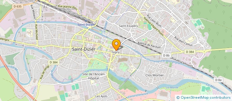 localisation de l'entreprise MONSIEUR FLORIAN DUMORTIER à SAINT-DIZIER