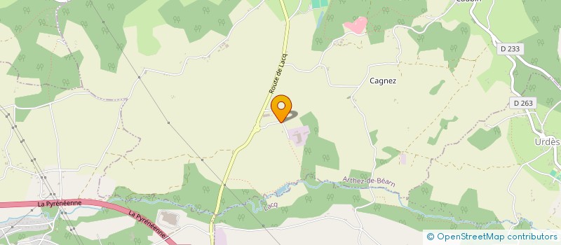 localisation de l'entreprise MONSIEUR FLORIAN DUPART  ARTHEZ-DE-BEARN