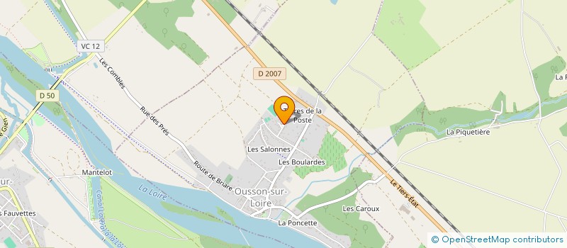 localisation de l'entreprise MONSIEUR FLORIAN DURAND à OUSSON-SUR-LOIRE