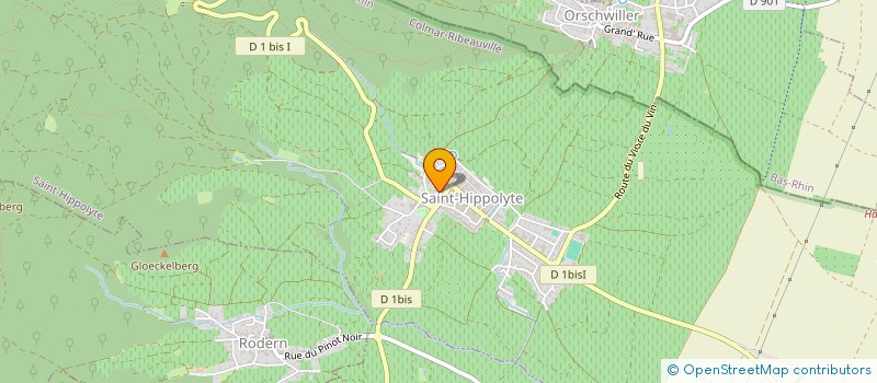 localisation de l'entreprise MONSIEUR FLORIAN DURY  SAINT-HIPPOLYTE