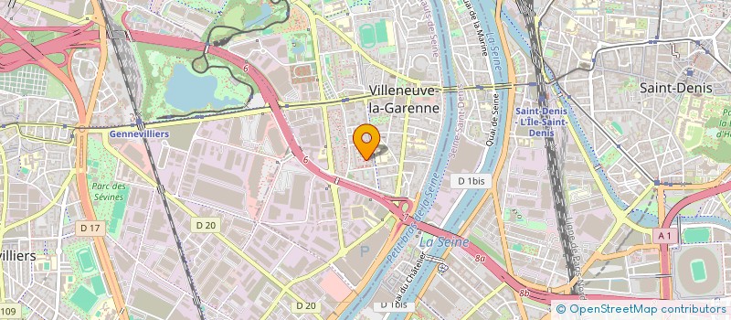 localisation de l'entreprise MONSIEUR FLORIAN DUSEILLIER  VILLENEUVE-LA-GARENNE