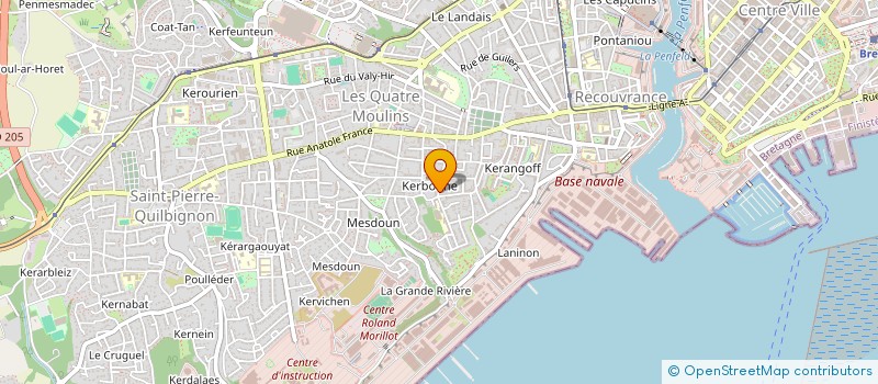localisation de l'entreprise MONSIEUR FLORIAN DUVAL à BREST