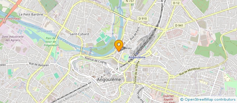localisation de l'entreprise MONSIEUR FLORIAN DUVAL à ANGOULEME