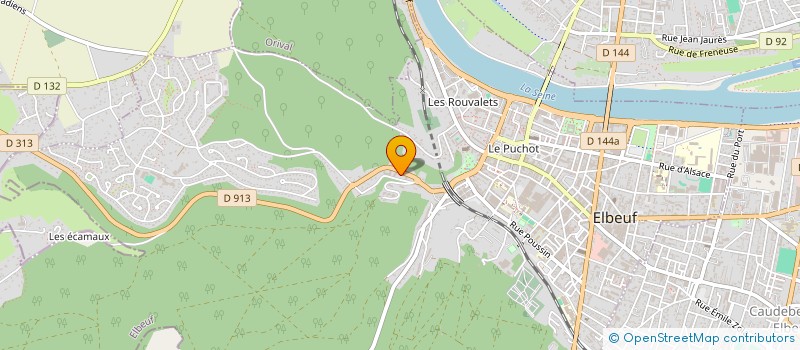 localisation de l'entreprise MONSIEUR FLORIAN DUVAL  ELBEUF