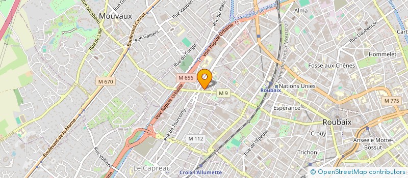 localisation de l'entreprise MONSIEUR FLORIAN EK  TOURCOING