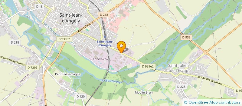 localisation de l'entreprise MONSIEUR FLORIAN EMERIT  SAINT-JEAN-D'ANGELY