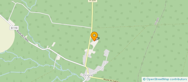 localisation de l'entreprise MONSIEUR FLORIAN ESPINASSE  ORIGNE