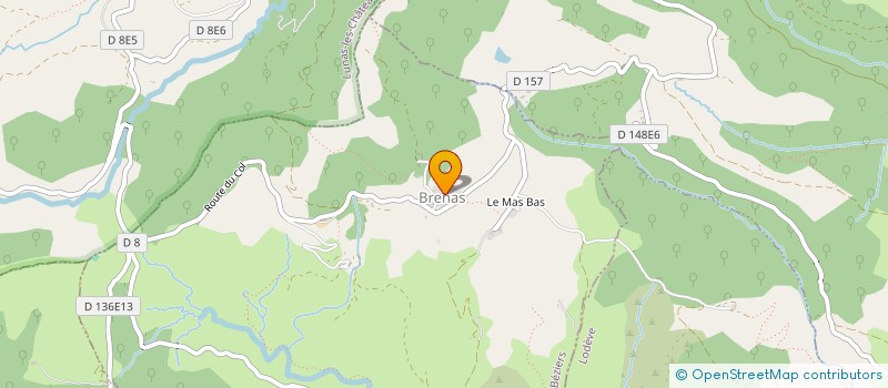 localisation de l'entreprise MONSIEUR FLORIAN ETIENNE  BRENAS