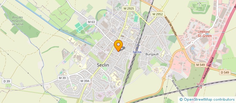 localisation de l'entreprise MONSIEUR FLORIAN EVRARD  SECLIN