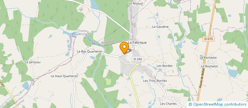 localisation de l'entreprise MONSIEUR FLORIAN EYROLLES à SAINT JUNIEN