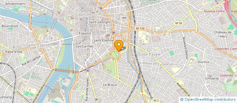 localisation de l'entreprise MONSIEUR FLORIAN FALGUERE à TOULOUSE