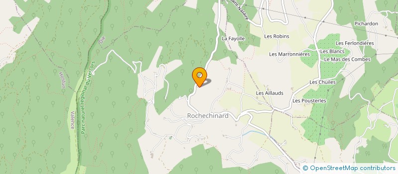 localisation de l'entreprise MONSIEUR FLORIAN FAURE à ORIOL-EN-ROYANS