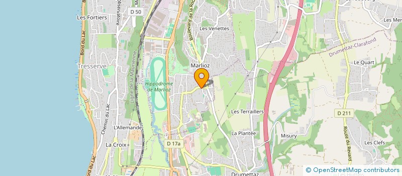 localisation de l'entreprise MONSIEUR FLORIAN FAVAREL  AIX-LES-BAINS