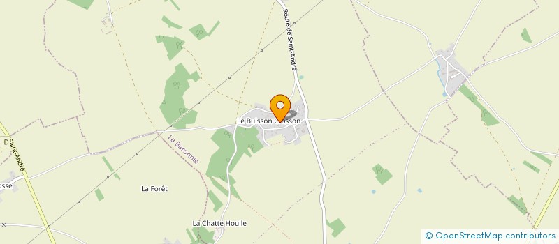 localisation de l'entreprise MONSIEUR FLORIAN FEFEU  LES AUTHIEUX