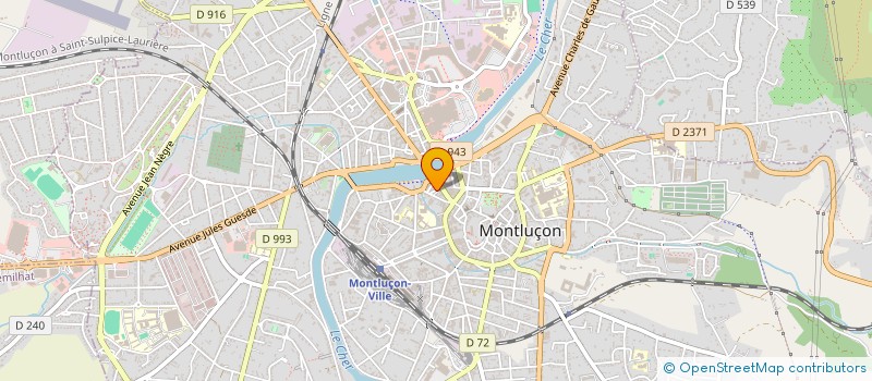 localisation de l'entreprise MONSIEUR FLORIAN FERARU à MONTLUCON