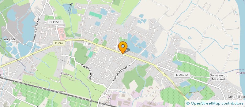 localisation de l'entreprise MONSIEUR FLORIAN FERNANDES  IZON