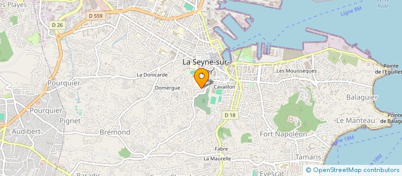 localisation de l'entreprise MONSIEUR FLORIAN FERRARIS à LA SEYNE-SUR-MER
