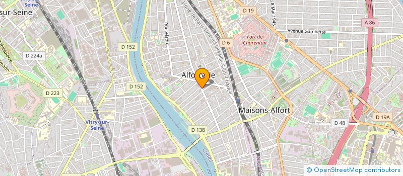 localisation de l'entreprise MONSIEUR FLORIAN FERRARONI à ALFORTVILLE