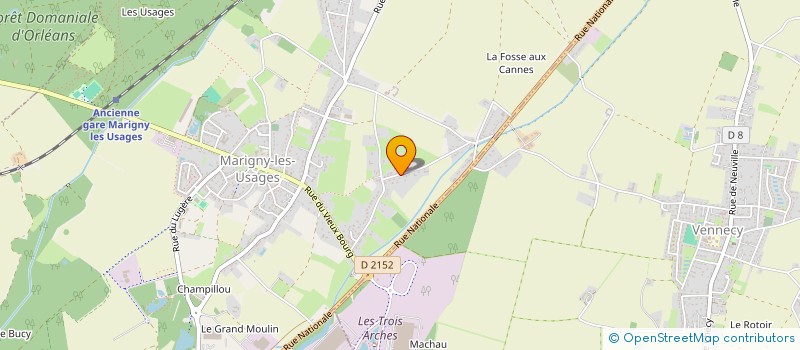 localisation de l'entreprise MONSIEUR FLORIAN FERREIRA MARQUES PEREIRA à MARIGNY-LES-USAGES