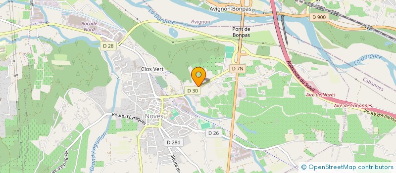 localisation de l'entreprise MONSIEUR FLORIAN FERRETTI  NOVES