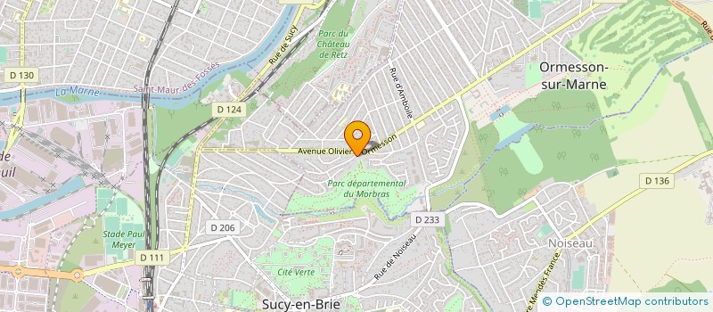 localisation de l'entreprise MONSIEUR FLORIAN FERRON  ORMESSON-SUR-MARNE