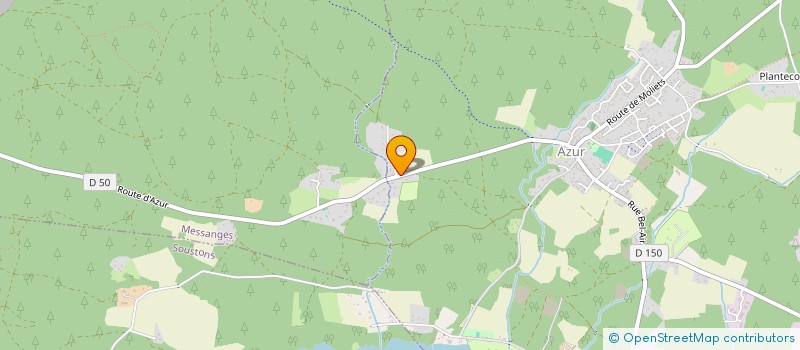 localisation de l'entreprise MONSIEUR FLORIAN FESANCIEUX  AZUR