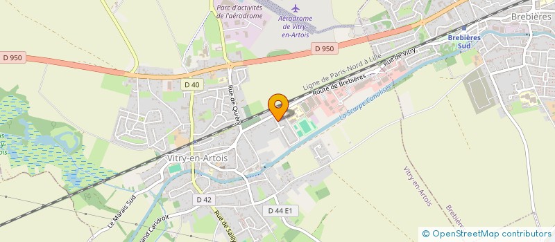 localisation de l'entreprise MONSIEUR FLORIAN FESTER  VITRY-EN-ARTOIS
