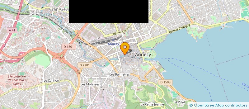 localisation de l'entreprise MONSIEUR FLORIAN FILLON à ANNECY