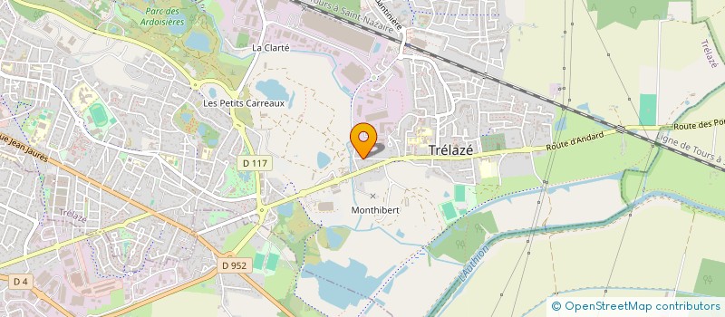localisation de l'entreprise MONSIEUR FLORIAN FILLOUX à LOIRE-AUTHION