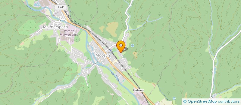 localisation de l'entreprise MONSIEUR FLORIAN FINCK  MOOSCH