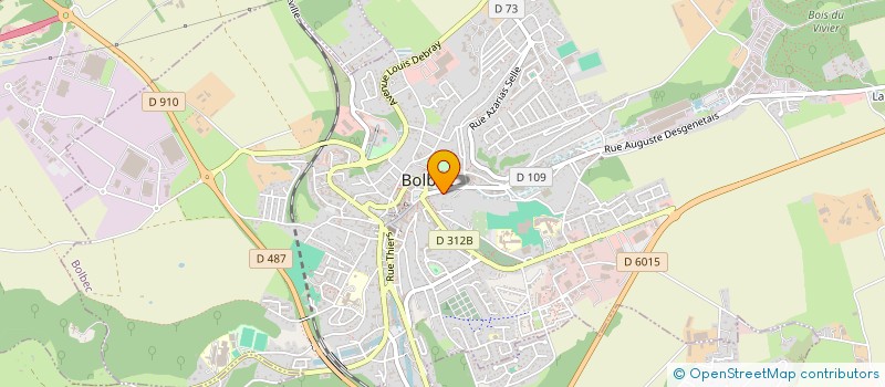 localisation de l'entreprise MONSIEUR FLORIAN FLAMANT  BOLBEC