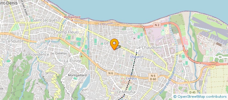 localisation de l'entreprise MONSIEUR FLORIAN FLORIAN SIMIVIMBE à SAINT-DENIS