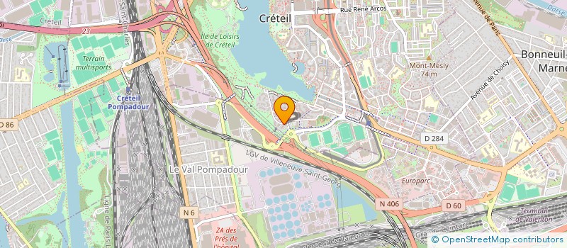 localisation de l'entreprise MONSIEUR FLORIAN FLOURET  CRETEIL