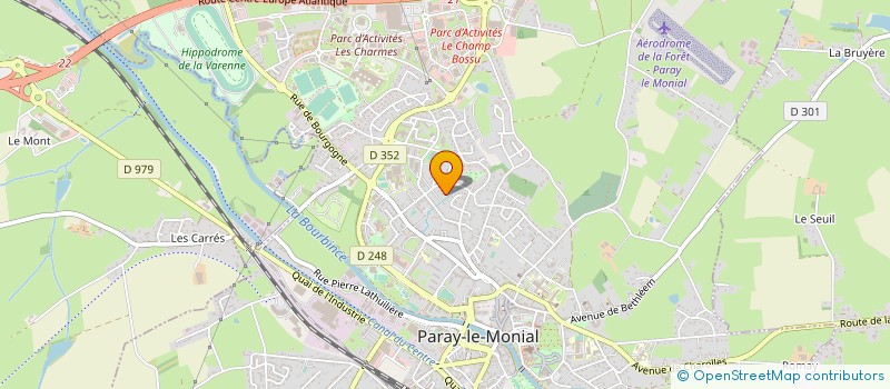 localisation de l'entreprise MONSIEUR FLORIAN FOLLEAS  PARAY-LE-MONIAL