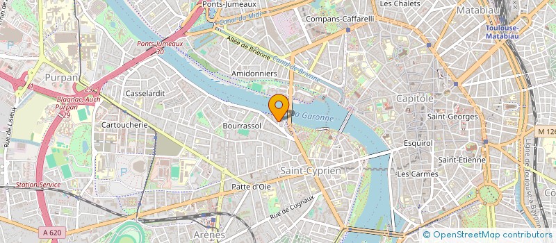 localisation de l'entreprise MONSIEUR FLORIAN FONTAINE à TOULOUSE