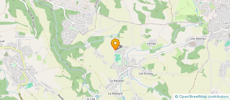 localisation de l'entreprise MONSIEUR FLORIAN FONTAINE  FOUR