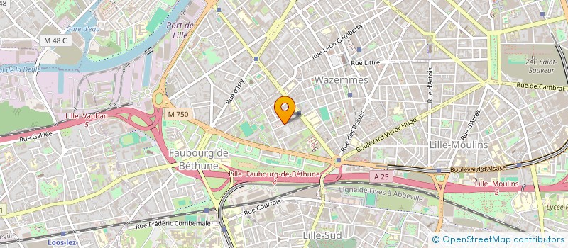 localisation de l'entreprise MONSIEUR FLORIAN FOUCHET à LILLE