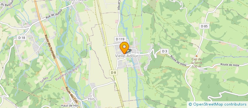 localisation de l'entreprise MONSIEUR FLORIAN FOURCADE  VIELLE-ADOUR