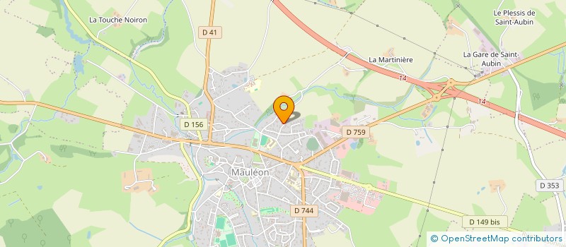 localisation de l'entreprise MONSIEUR FLORIAN FRANCOIS  MAULEON