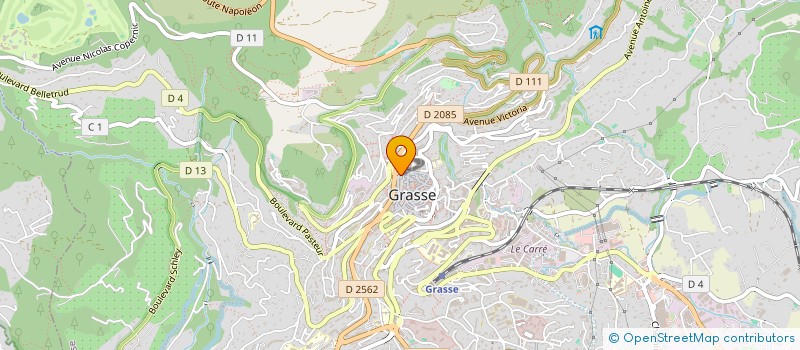 localisation de l'entreprise MONSIEUR FLORIAN FRANGIONI  GRASSE