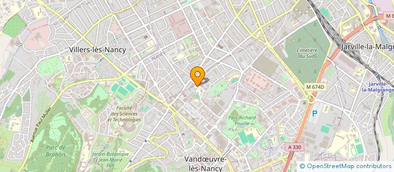 localisation de l'entreprise MONSIEUR FLORIAN FRANTZEN  VANDUVRE-LES-NANCY