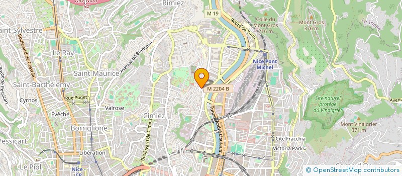 localisation de l'entreprise MONSIEUR FLORIAN FRAPPA à NICE