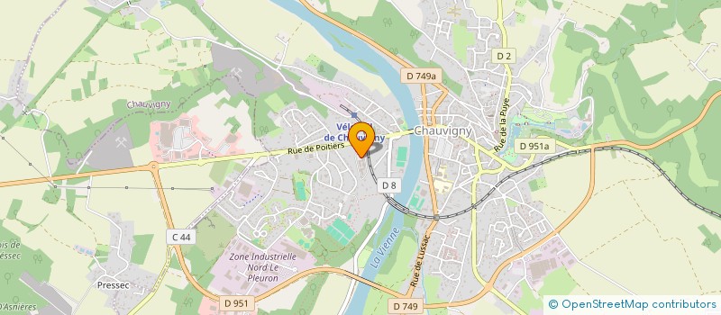 localisation de l'entreprise MONSIEUR FLORIAN FUMERON  POITIERS